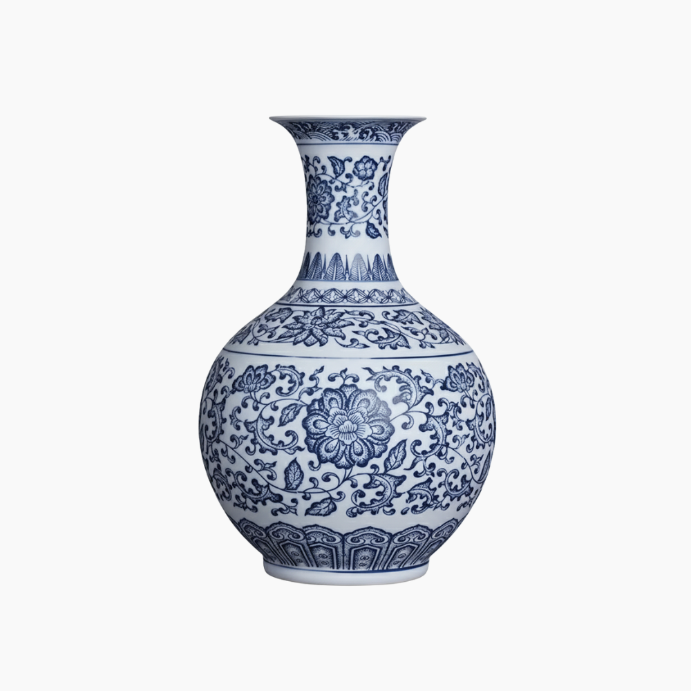 LINNÉA Lotusmönstrad Vas